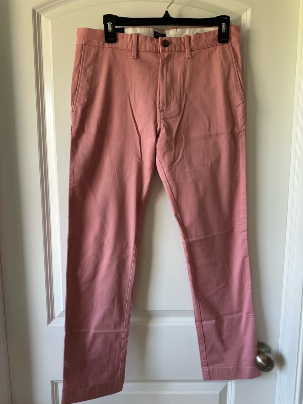 NEW J. Crew Preppy Coastal Rose-Pink Chino Pants
